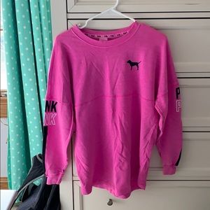 Pink long sleeved tee